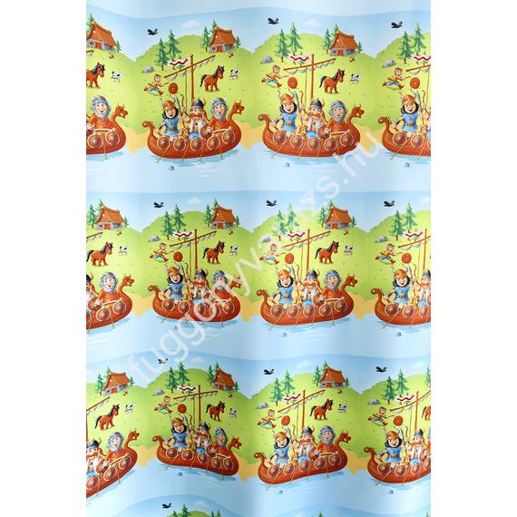 Viking mintás thermo falvédő babaágyhoz 140x65 cm
