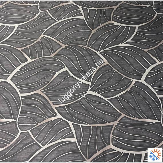 Ezüst leveles thermo falvédő 200x65 cm