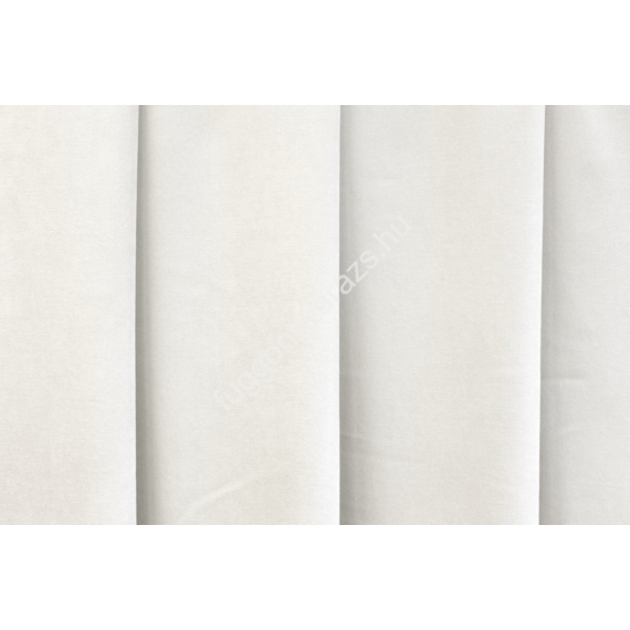 Egyszínű fehér sötétítő függöny 280 cm széles