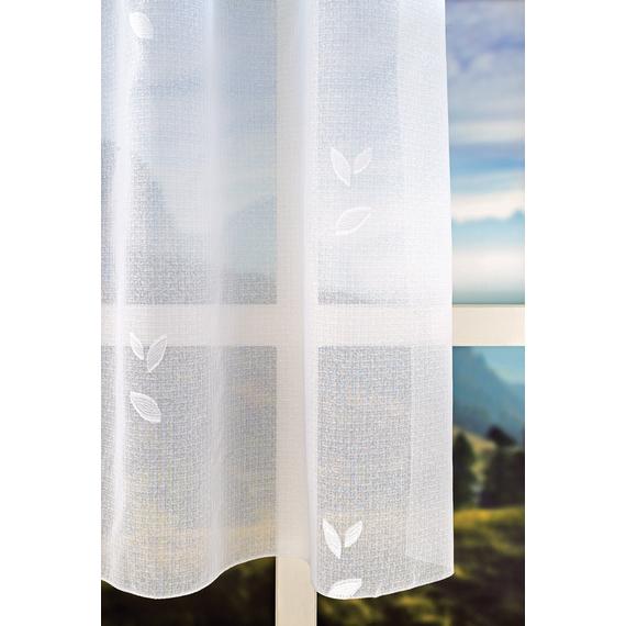 Tetra sable alapon levélmintás függöny 200x220 cm méretben